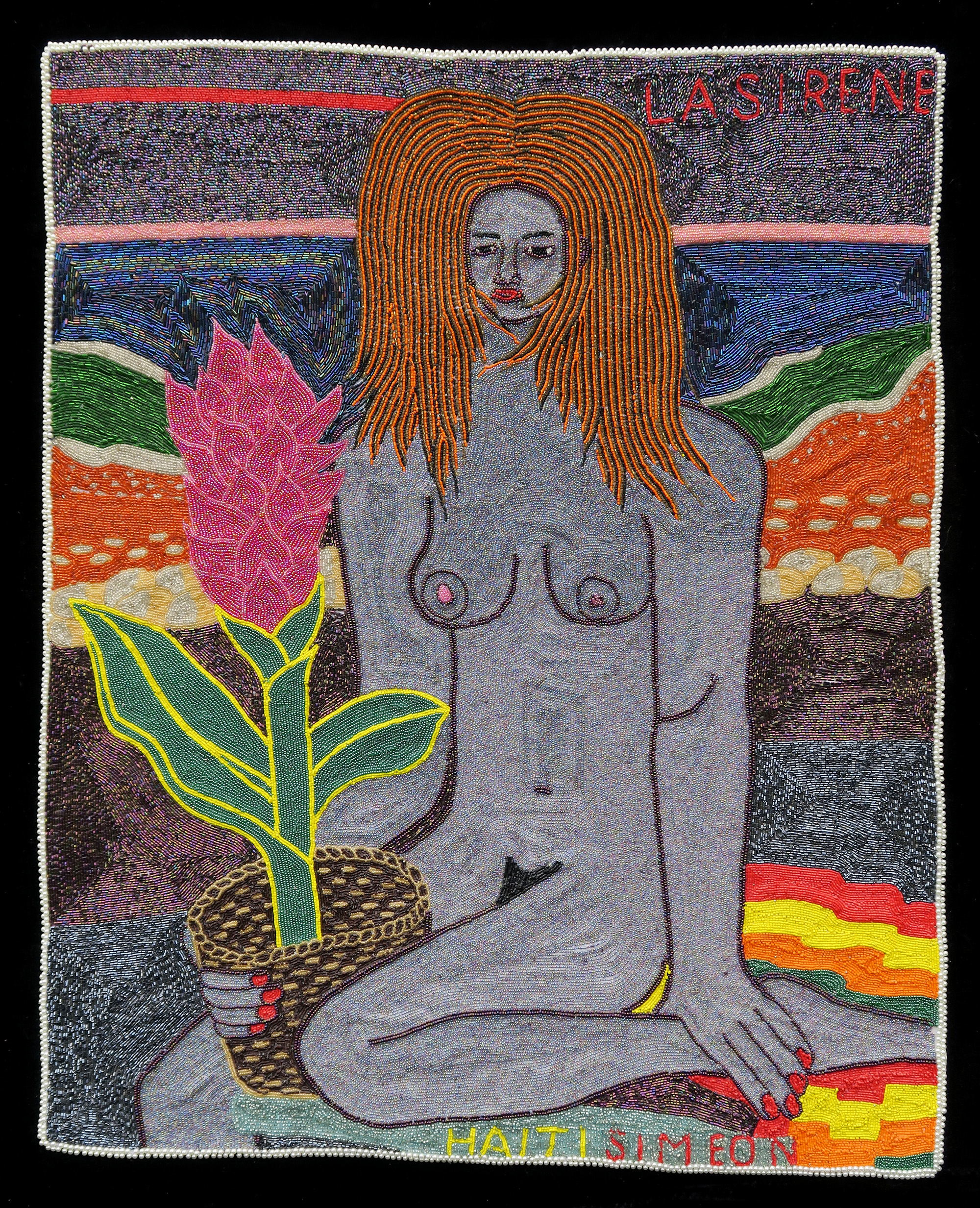 La Sirene - Vodou Flag