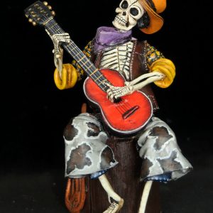 Home on the Range - retablo sculpture