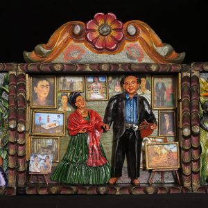 Frida y Diego - retablo