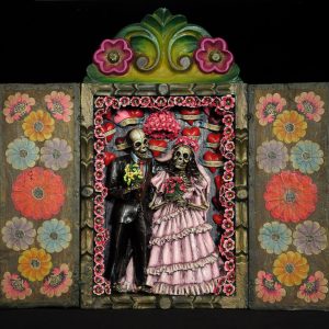 Los Novios Muertos - Wedding Retablo
