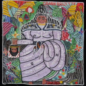 Grann Brijitte - Drapo Vodou (Vodou flag)