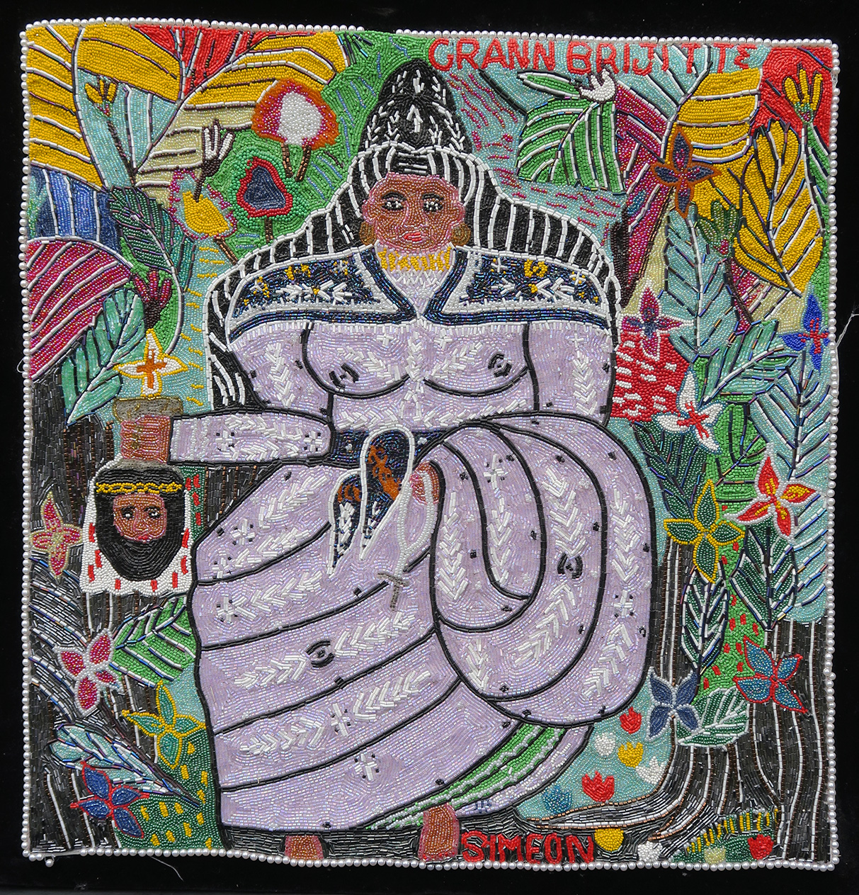 Grann Brijitte - Drapo Vodou (Vodou flag)