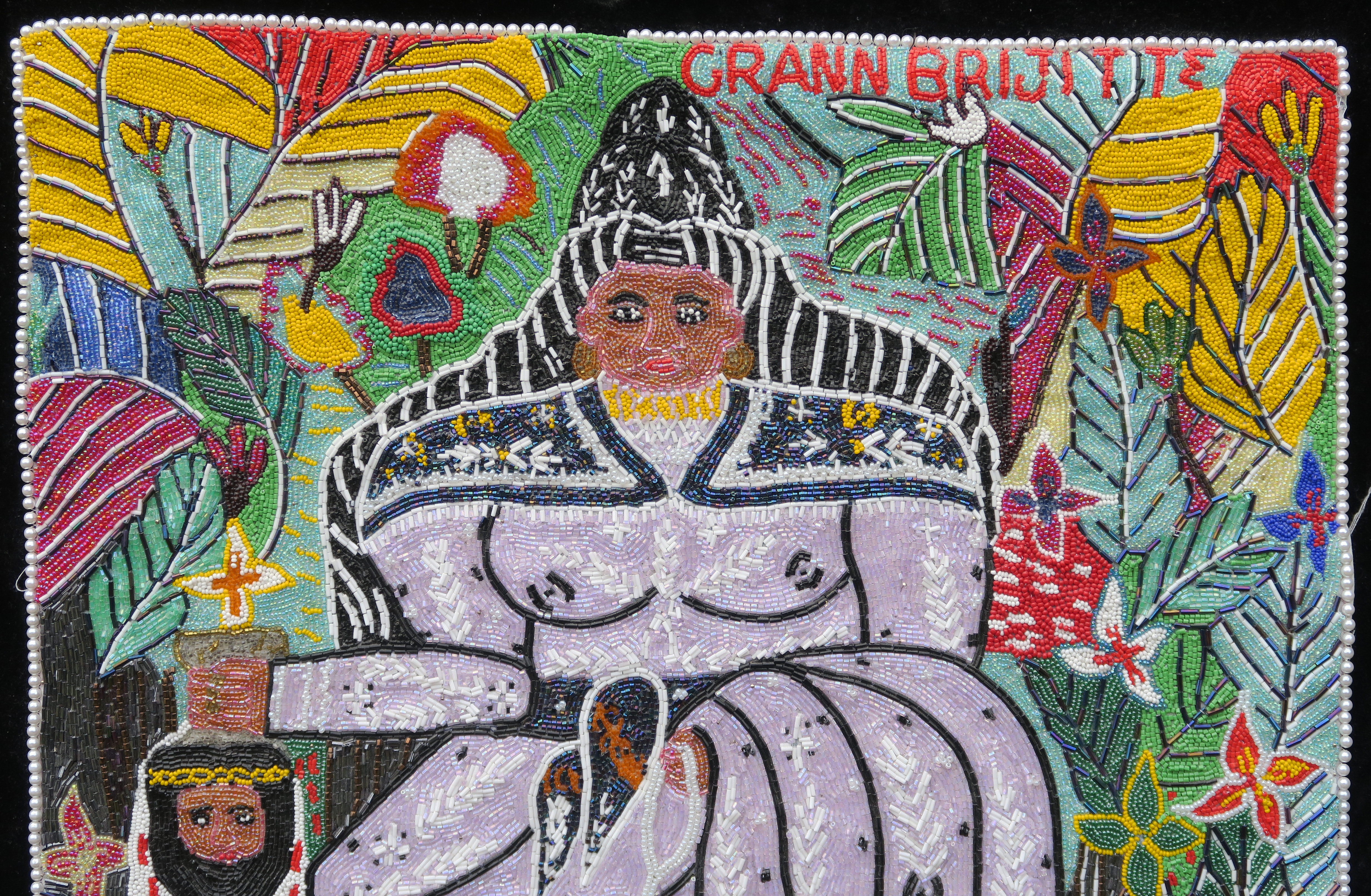 Grann Brijitte - Drapo Vodou (Vodou flag)