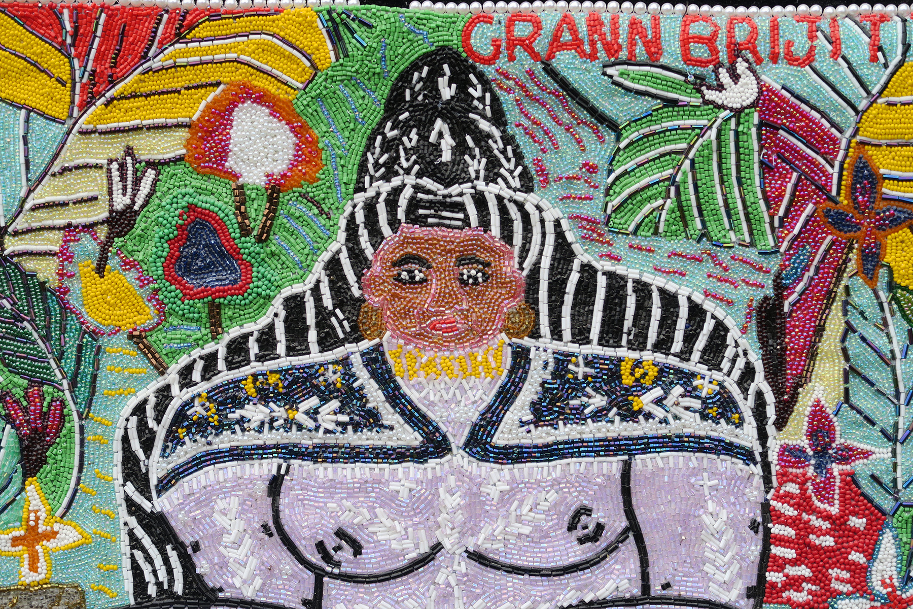 Grann Brijitte - Drapo Vodou (Vodou flag)
