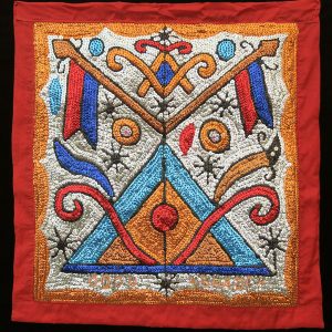 Ogou Ashadeh - Vodou Flag
