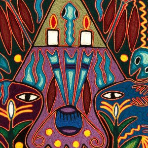La Casa del Mundo - 'nierika' yarn painting