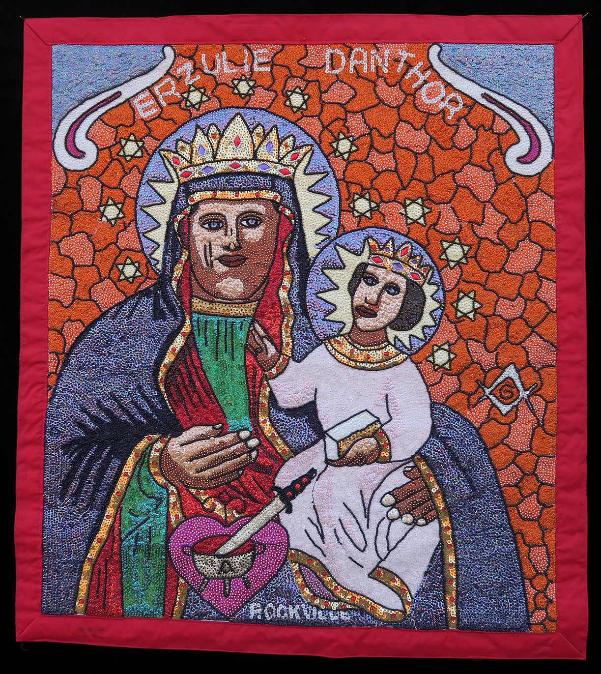 Erzulie Danthor - Vodou Flag