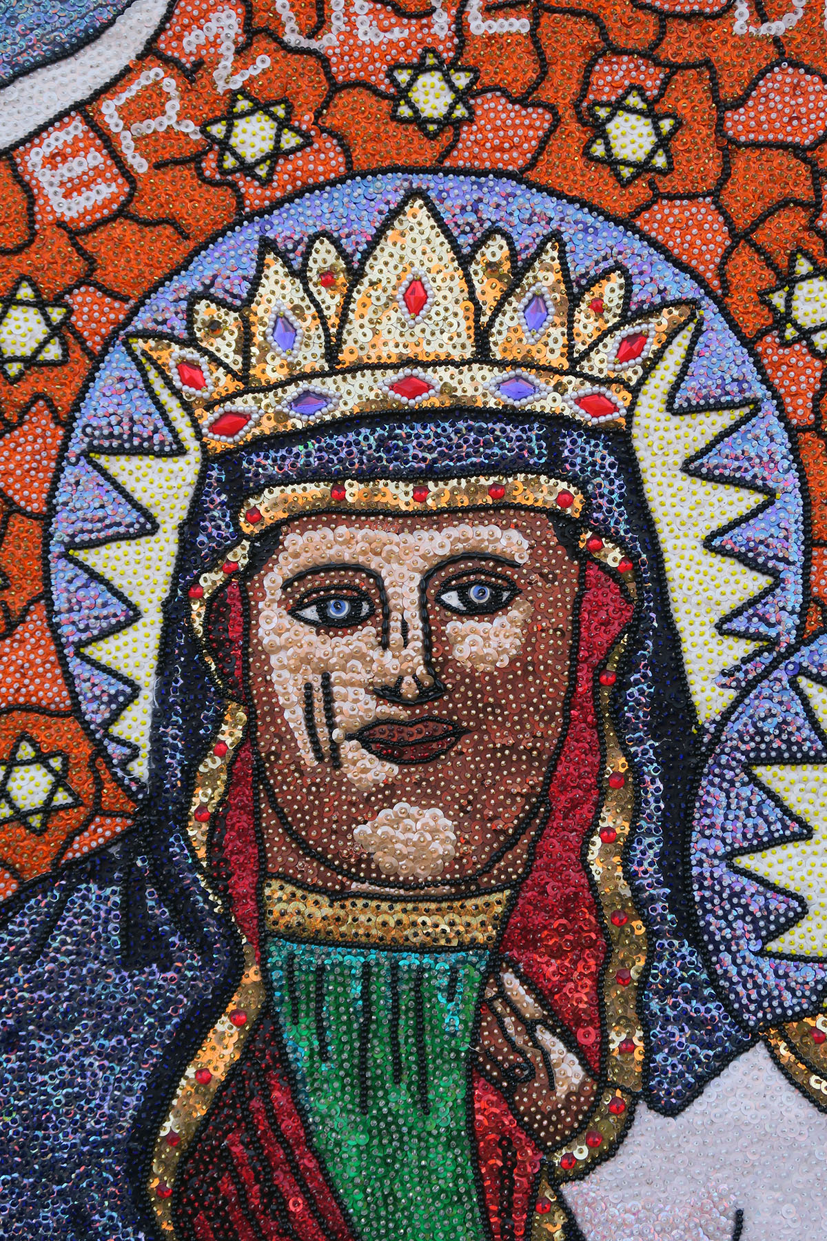 Erzulie Danthor - Vodou Flag