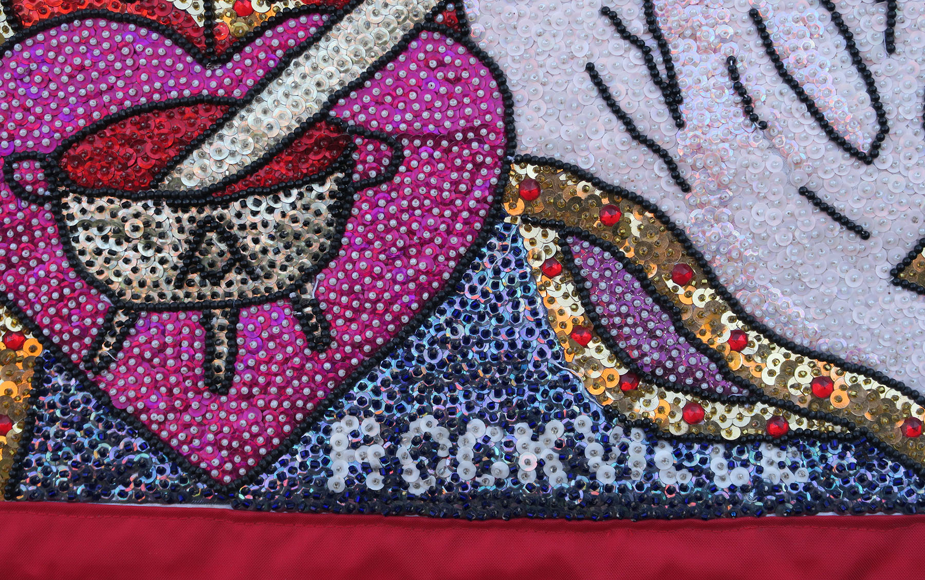 Erzulie Danthor - Vodou Flag