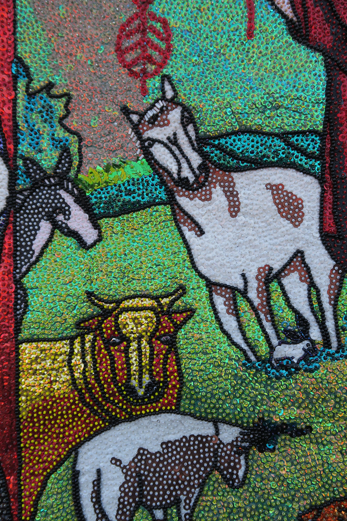 Papa Legba - Vodou Flag