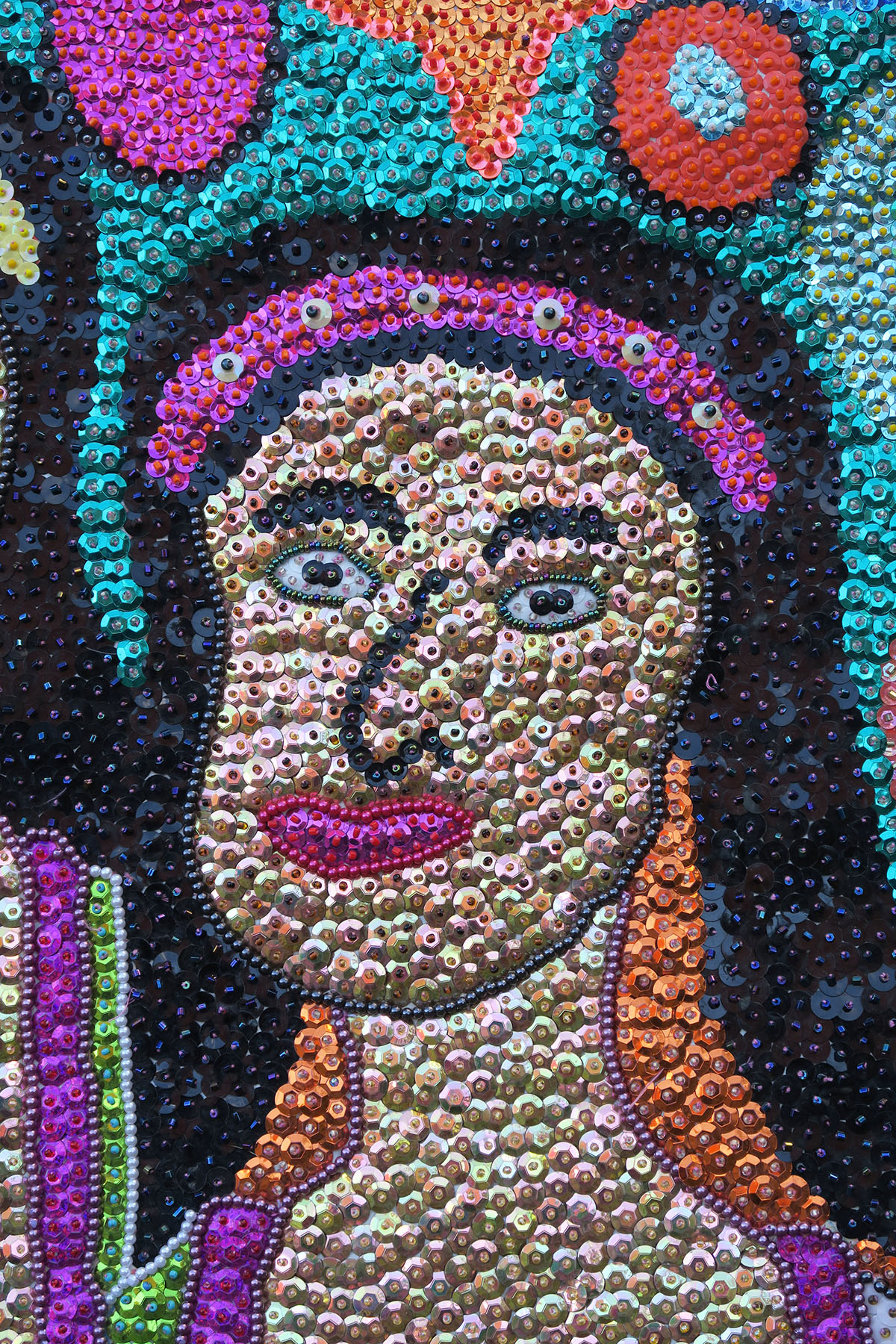 Marassa Trois (The Three Graces) - Vodou Flag