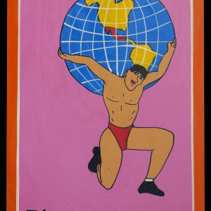 El Mundo - Loteria Card Painting
