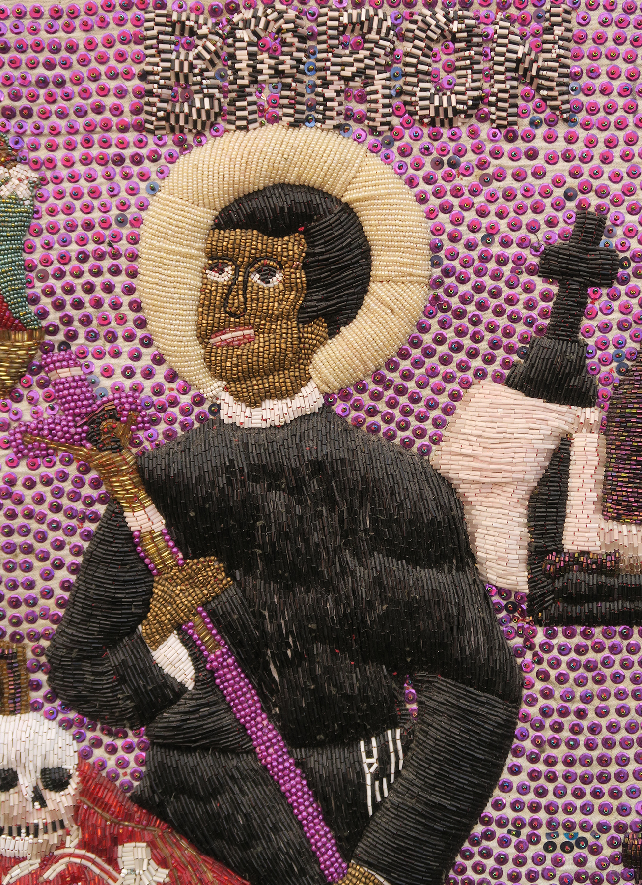 Baron au Cimetière - Vodou Flag
