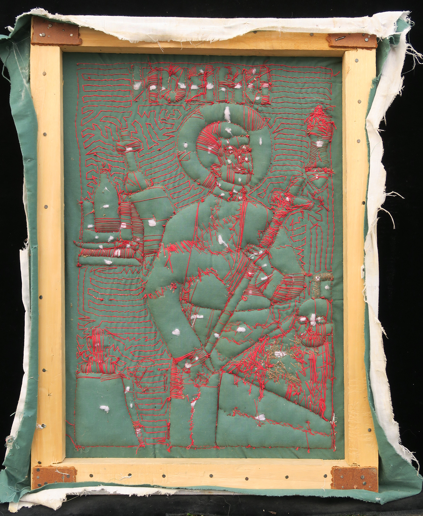 Baron au Cimetière - Vodou Flag