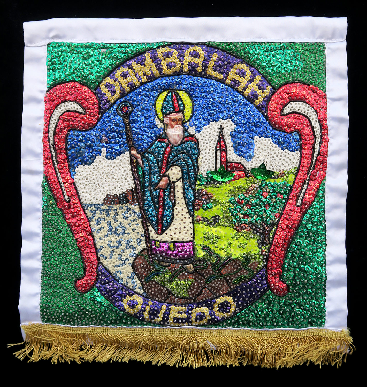 Dambalah Ouedo- Vodou Flag