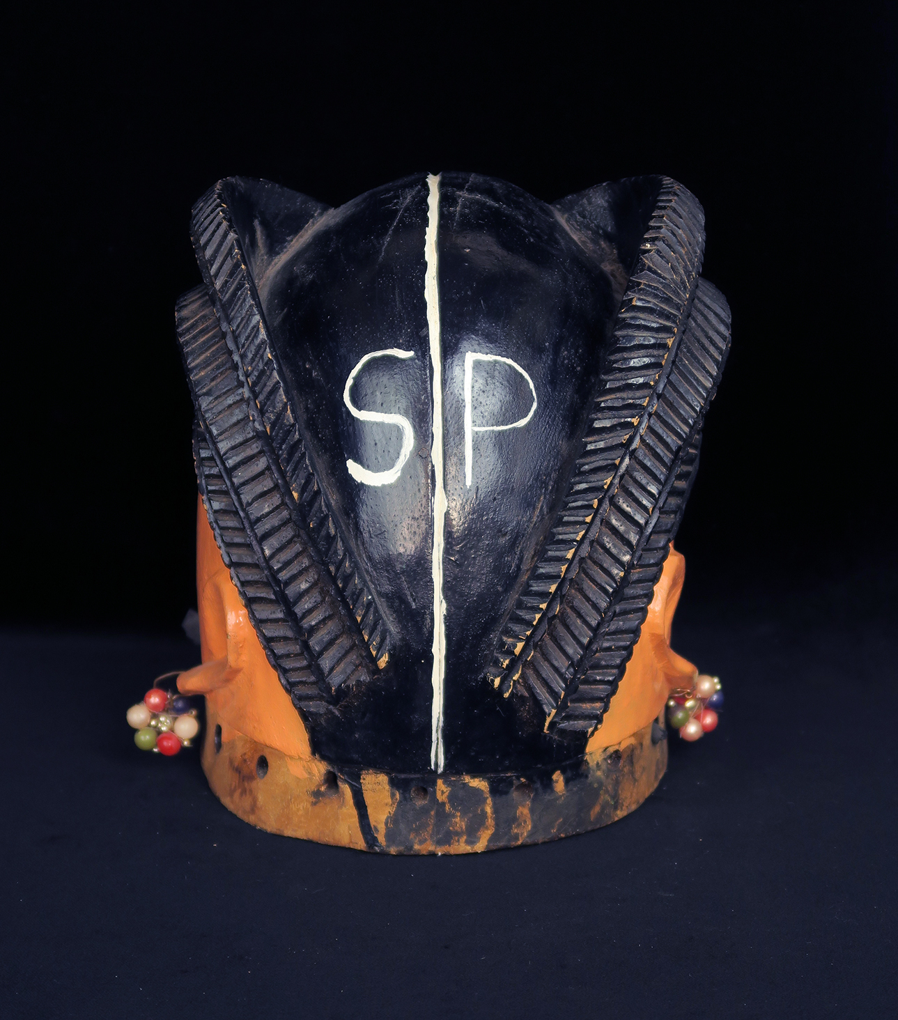 Pair of Fon Gelede Masks from Benin