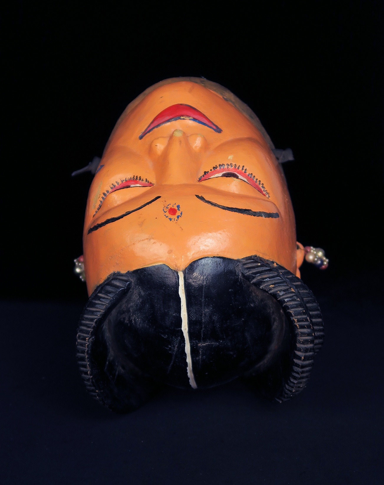 Pair of Fon Gelede Masks from Benin