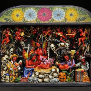 "Nacimiento de los Diablos" (Devils' Nativity) Retablo