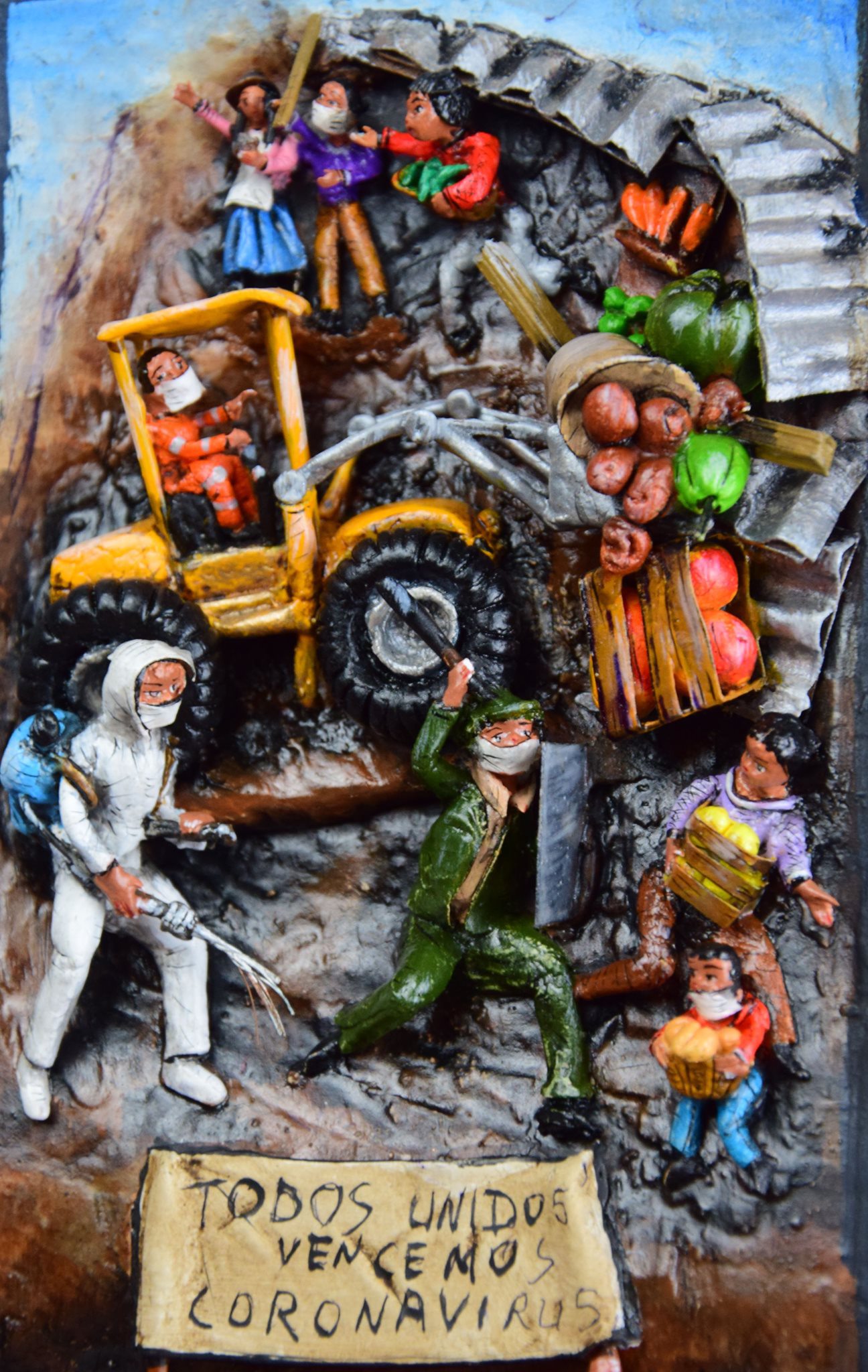Covid 19 Pandemic in Peru - Retablo