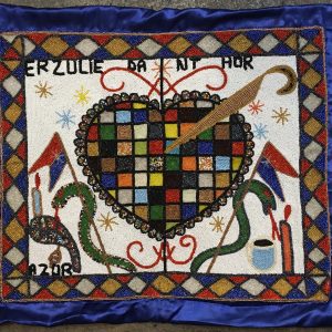 Erzulie Dantor - Vodou Flag