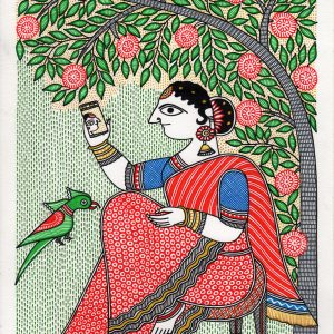 Woman Taking a Selfie under a Tree
