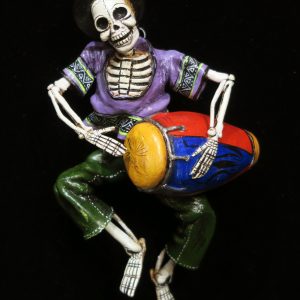 Timbalero de los Muertos - retablo figure