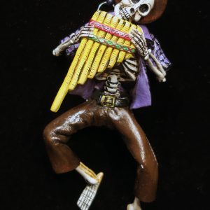Calavera Panpiper - retablo figure