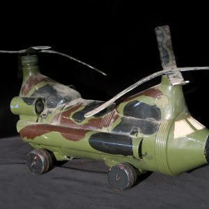 US Invasion Helicopter from plastic bottles