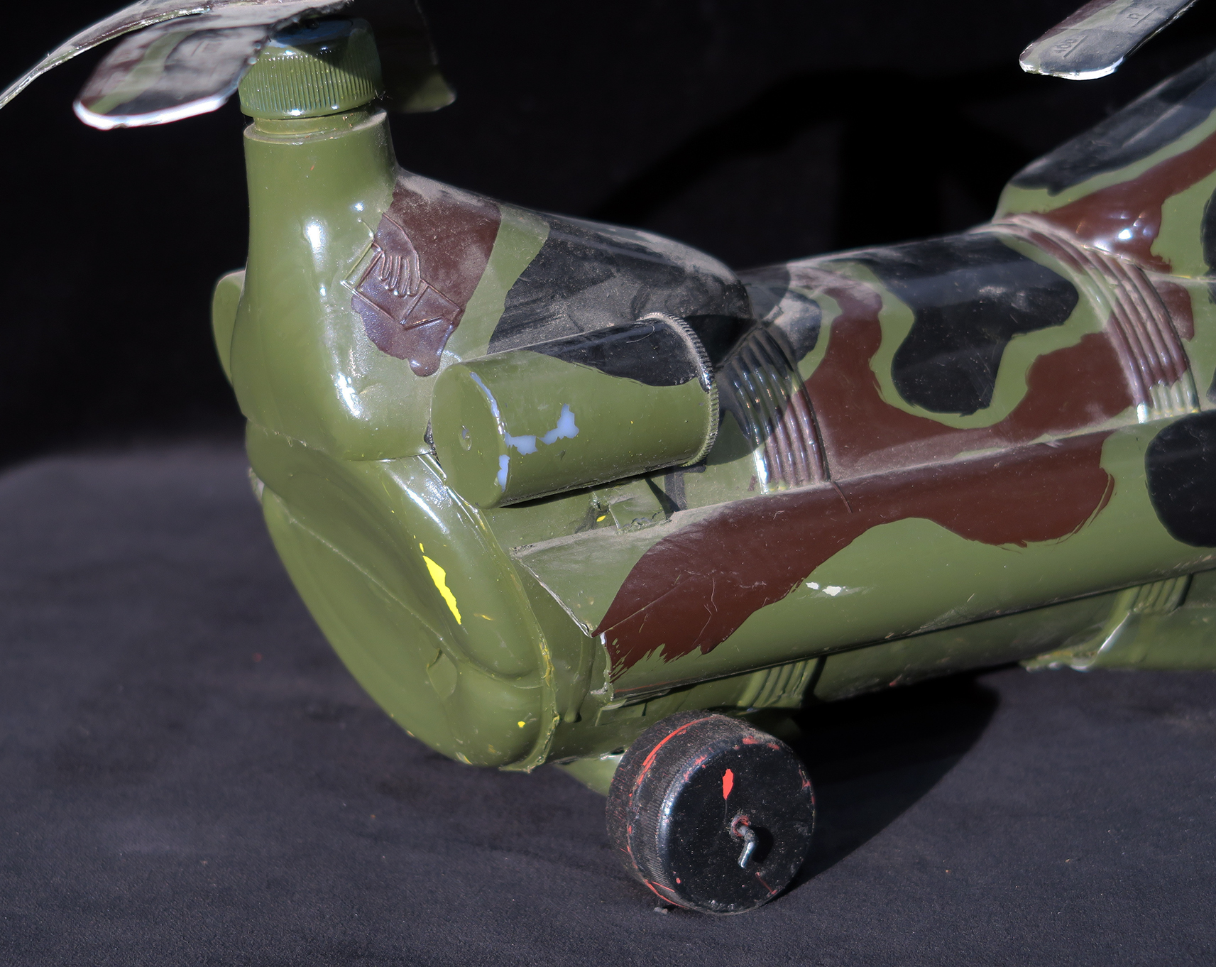 US Invasion Helicopter from plastic bottles