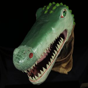 Crocodile Carnival Mask