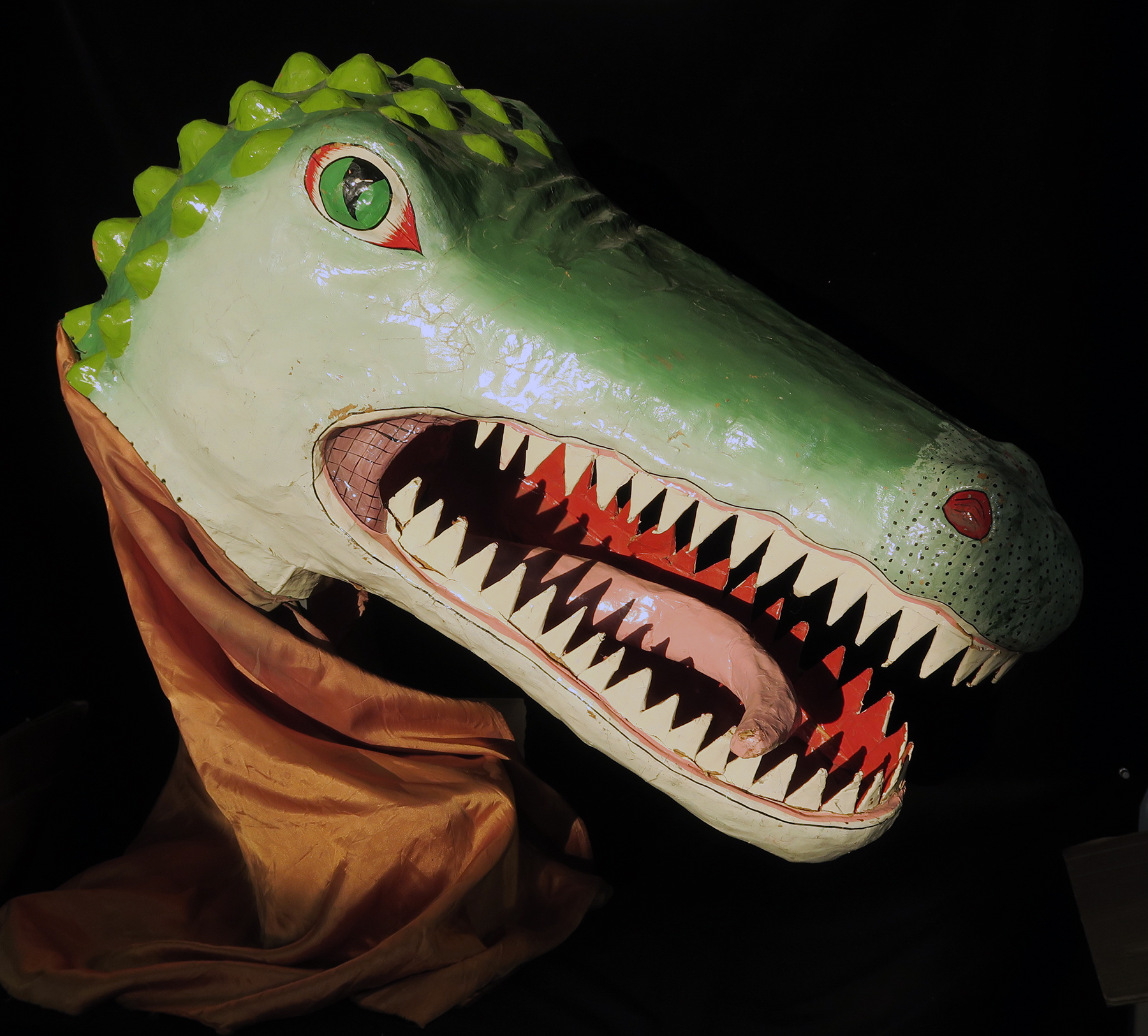 Crocodile Carnival Mask