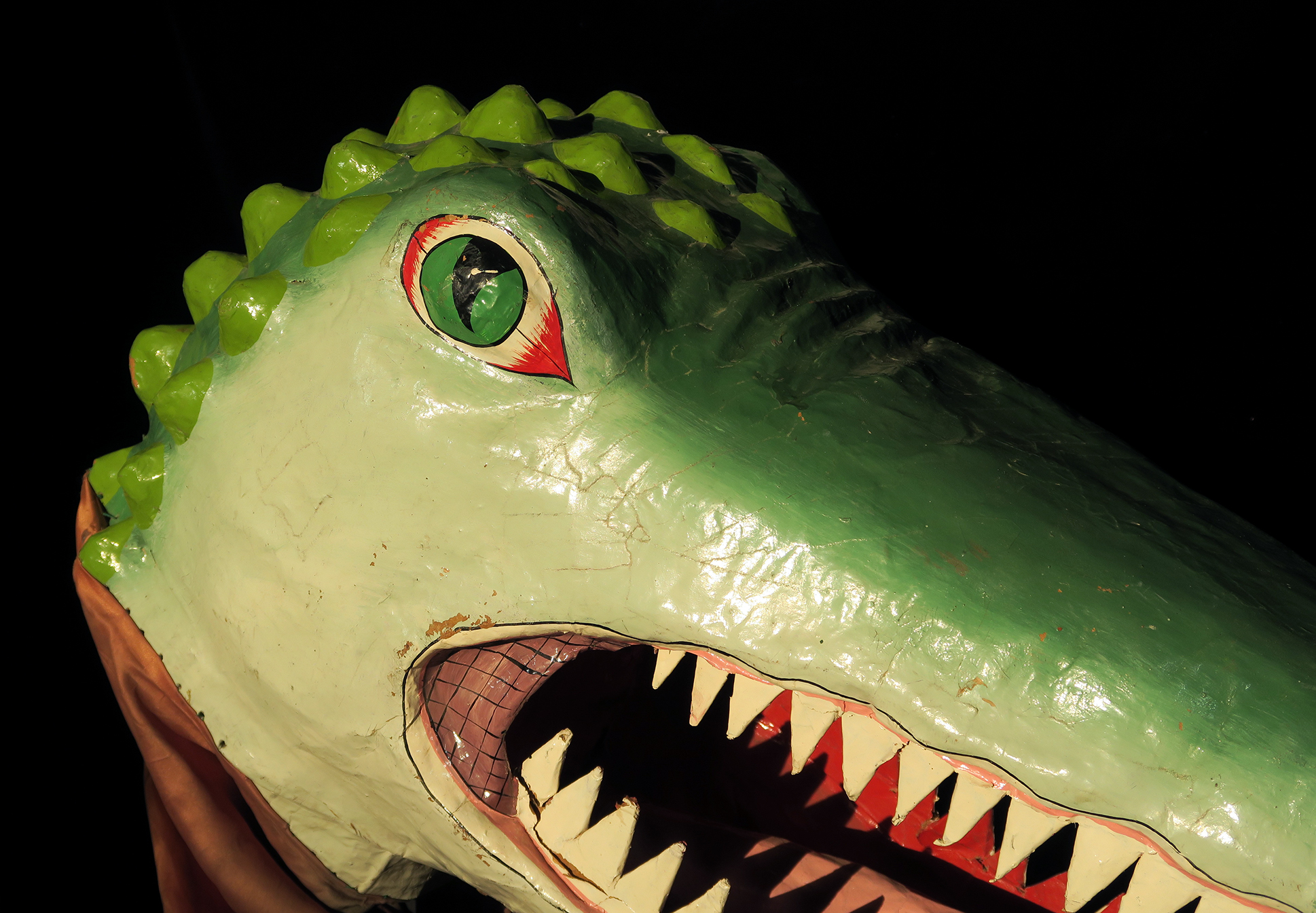Crocodile Carnival Mask