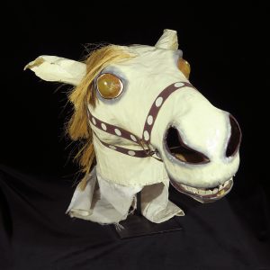 White Horse Carnival Mask