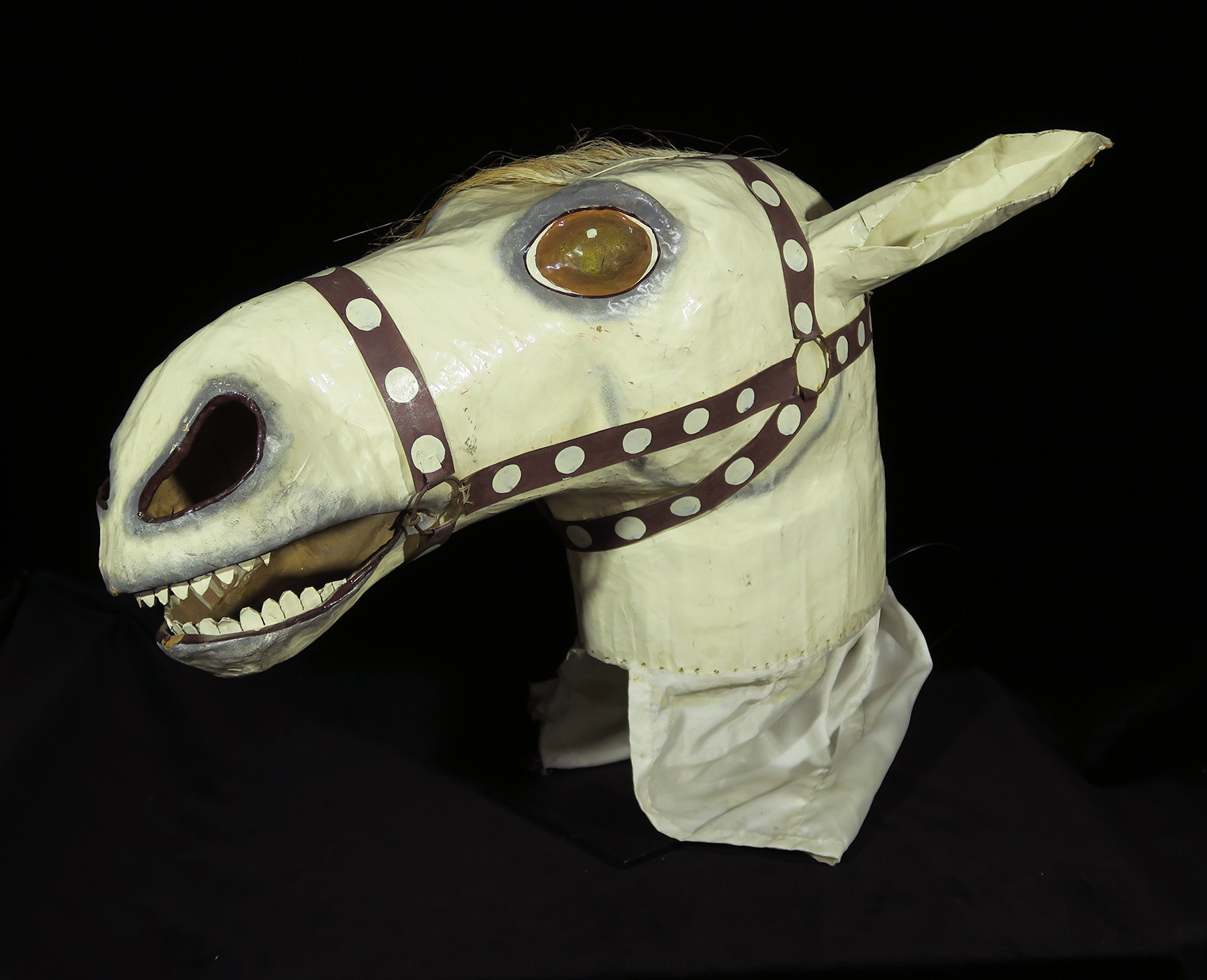 White Horse Carnival Mask