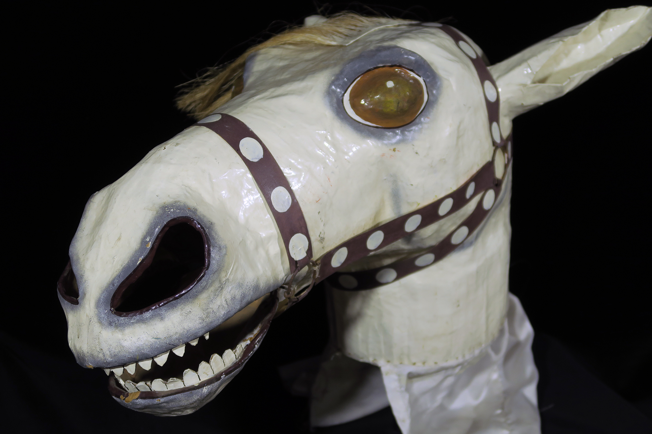 White Horse Carnival Mask