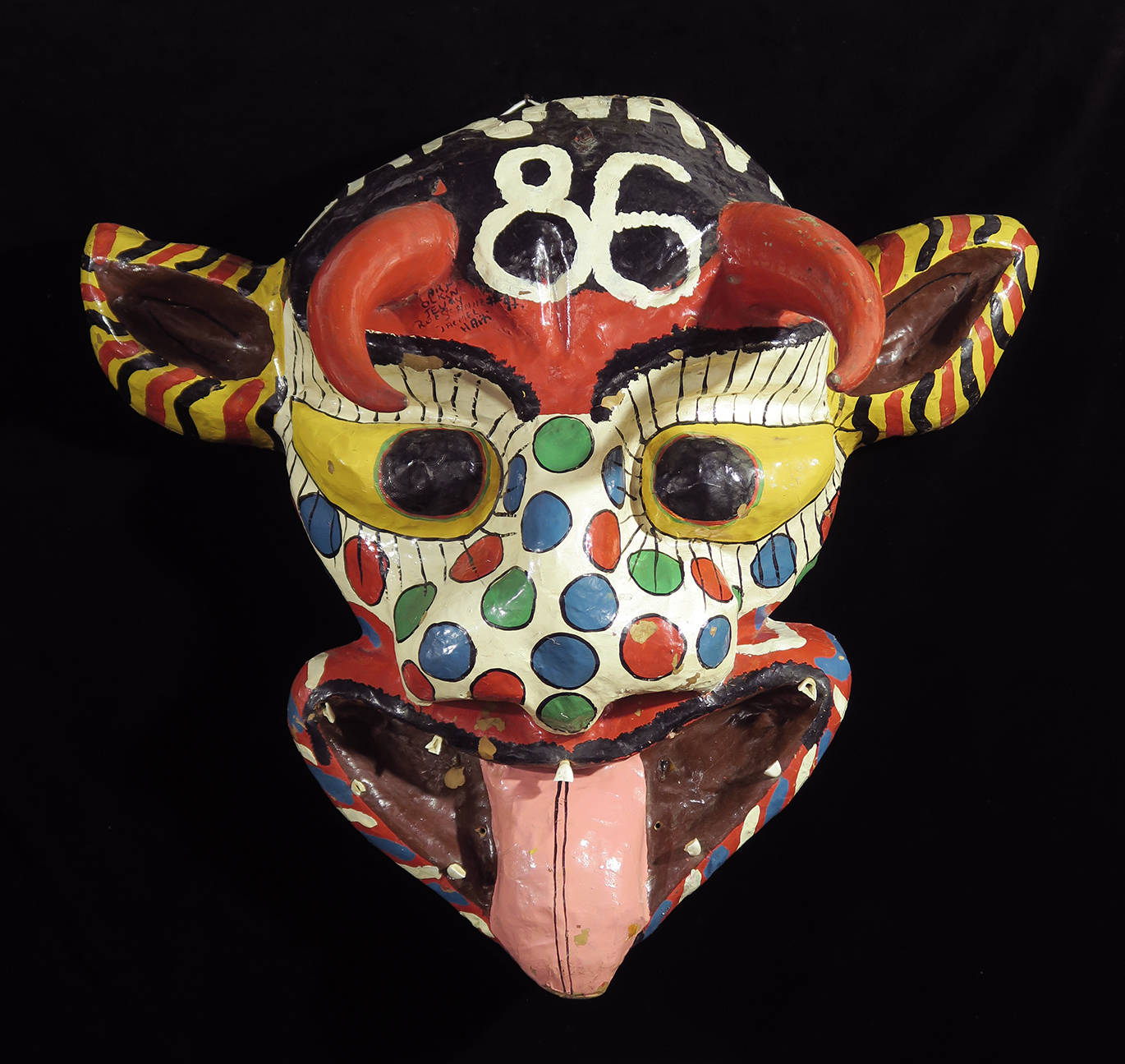 "Carnaval 86" "Djab" mask