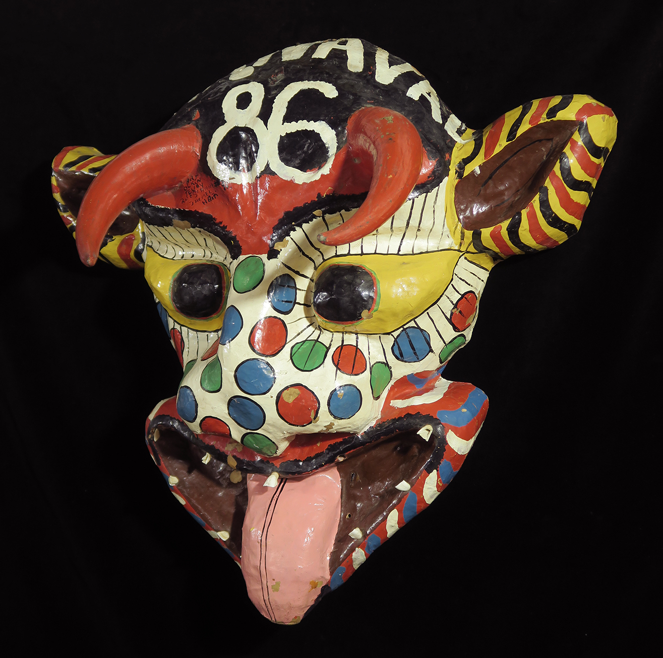 "Carnaval 86" "Djab" mask