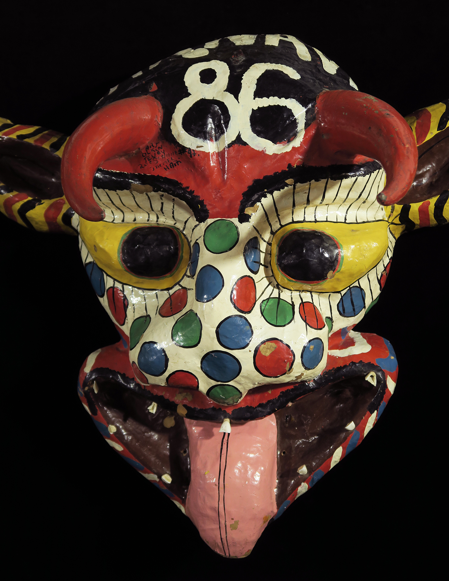 "Carnaval 86" "Djab" mask