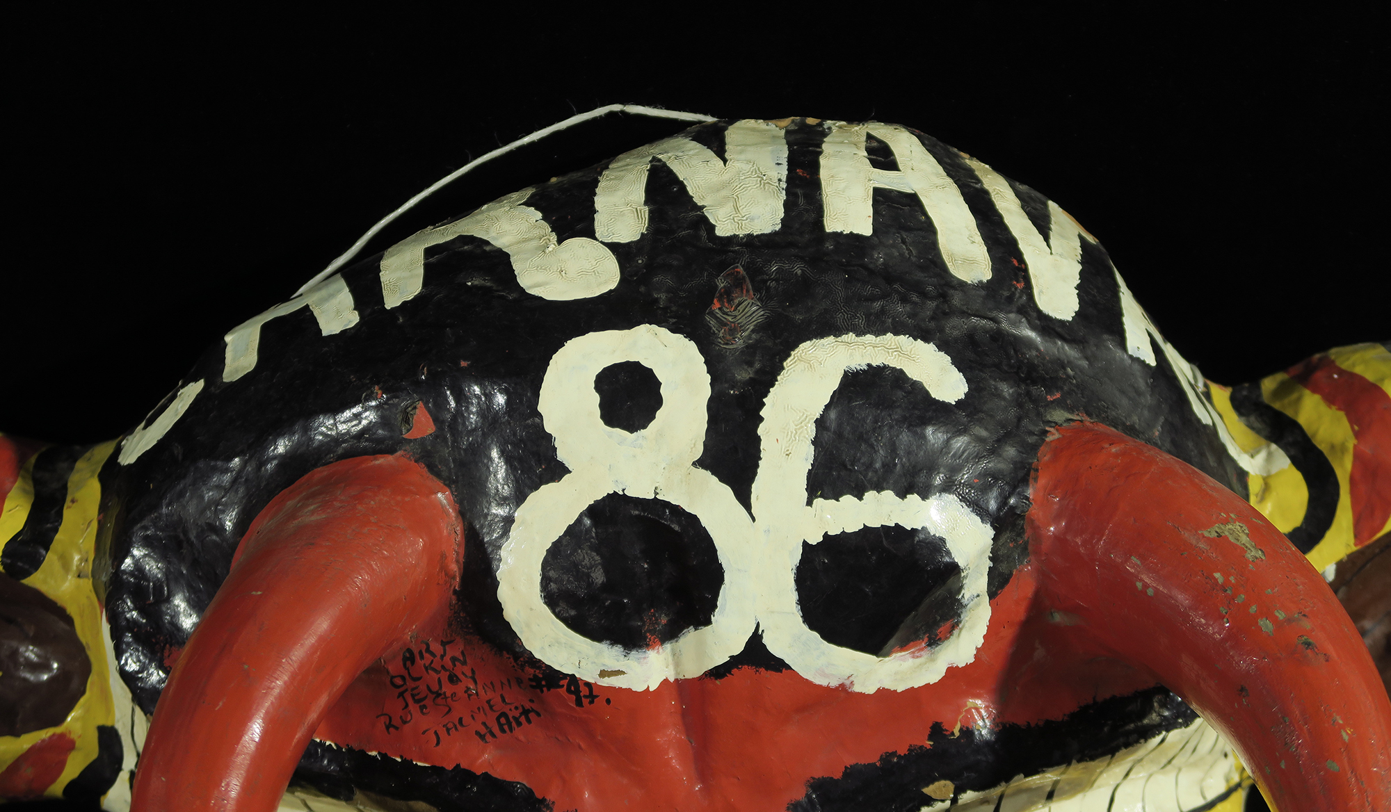 "Carnaval 86" "Djab" mask