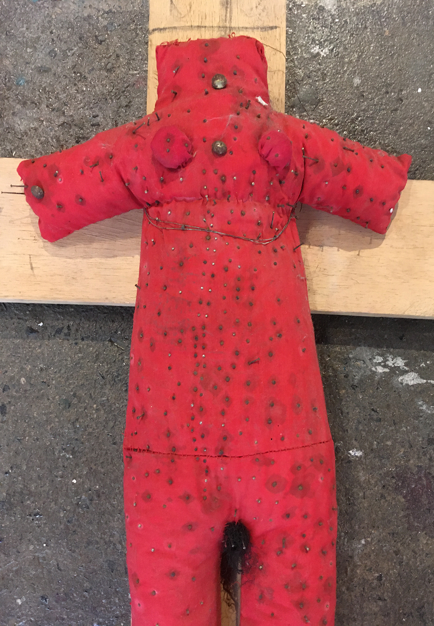 Figure on a Cross - Vodou object
