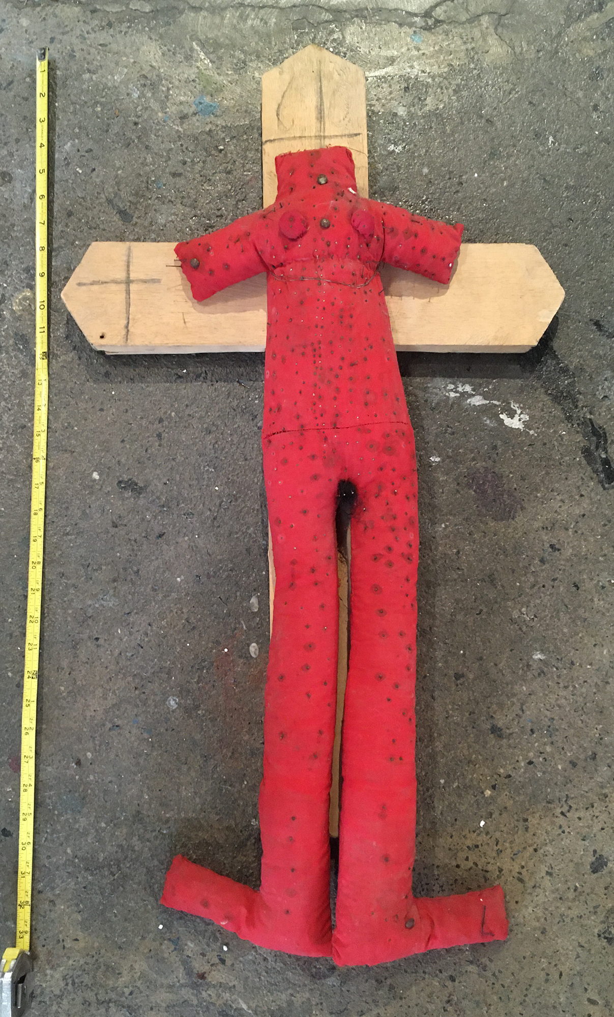 Figure on a Cross - Vodou object