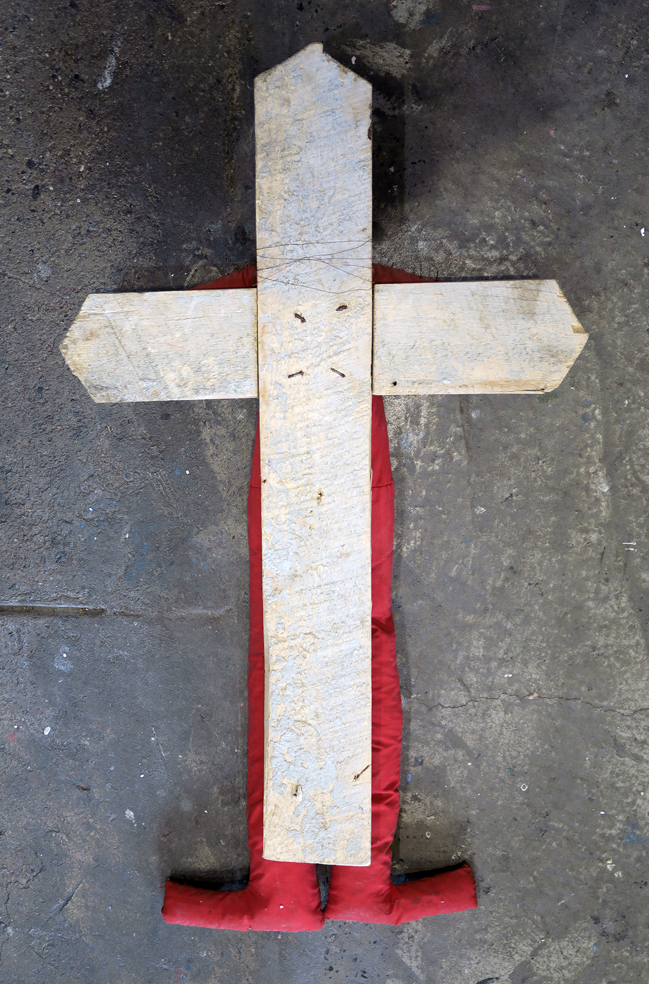 Figure on a Cross - Vodou object