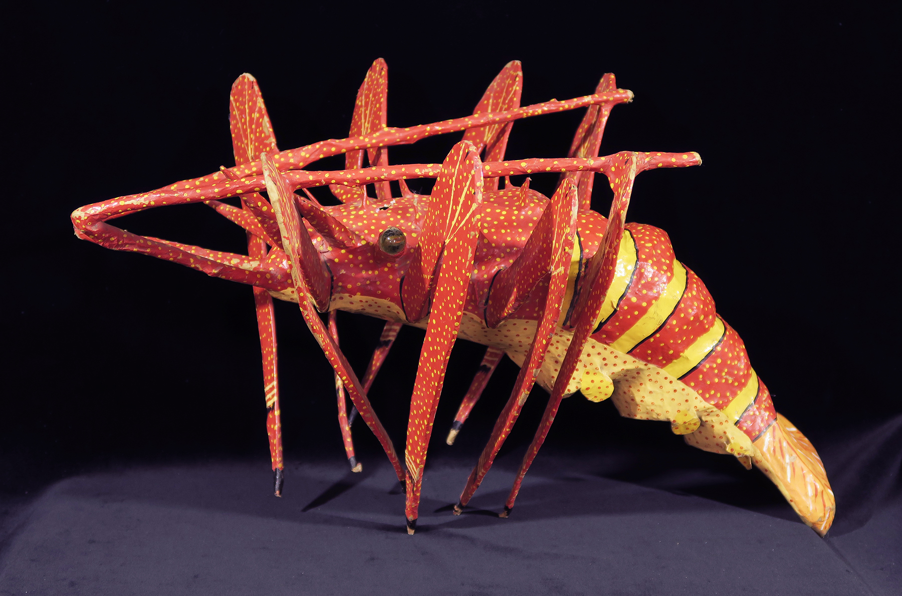 Lobster - Papier Maché Carnival Sculpture