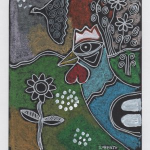 Gallo con Flores