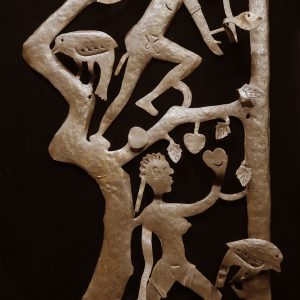 Adam and Eve Climbing the Apple Tree