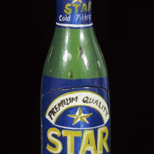 Star "Cold Filtered" Beer Miniature Coffin Sculpture