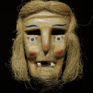 "Vieja" Maque mask from Michoacan