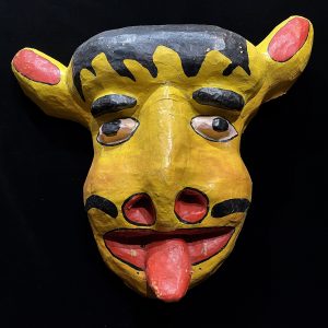 Yellow Animal Carnival Mask