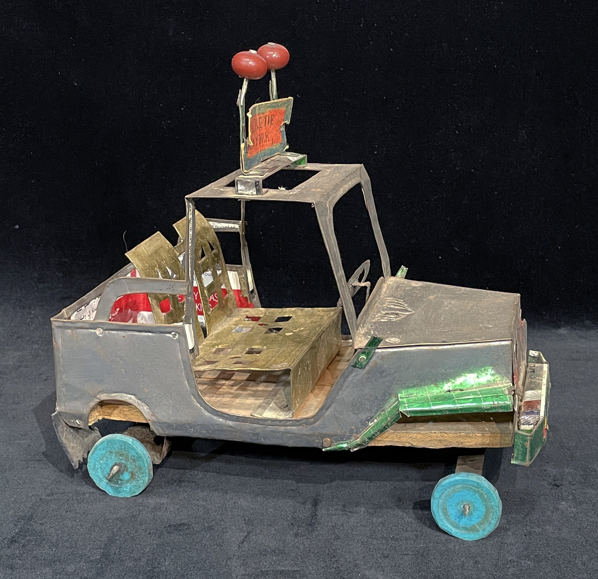 “Police de New York” Tin Can JEEP