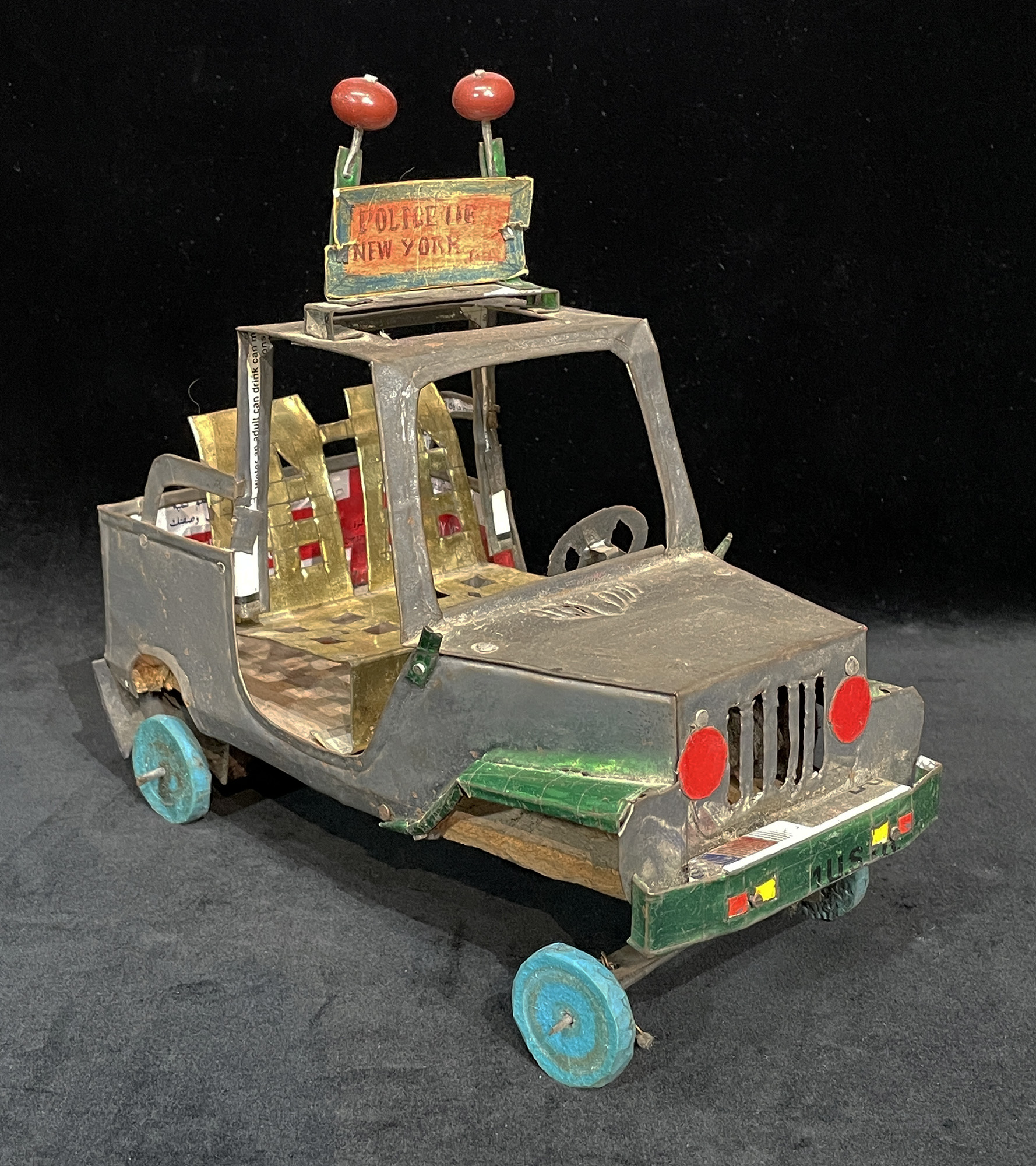 “Police de New York” Tin Can JEEP